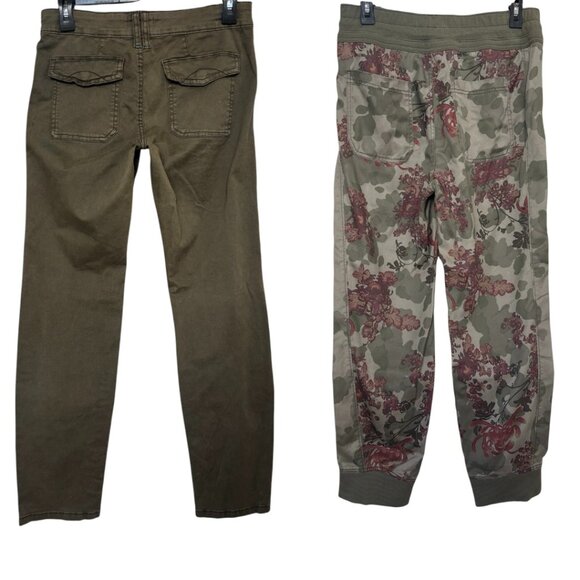 BUNDLE OF PILCRO HOLLY JEANS 26" NWT ANTHROPOLOGIE JOGGERS SMALL EUC - Picture 4 of 6